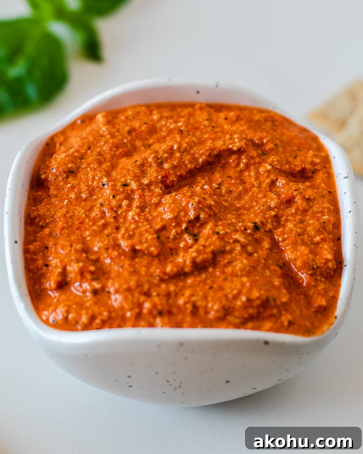 Roasted red pepper pesto