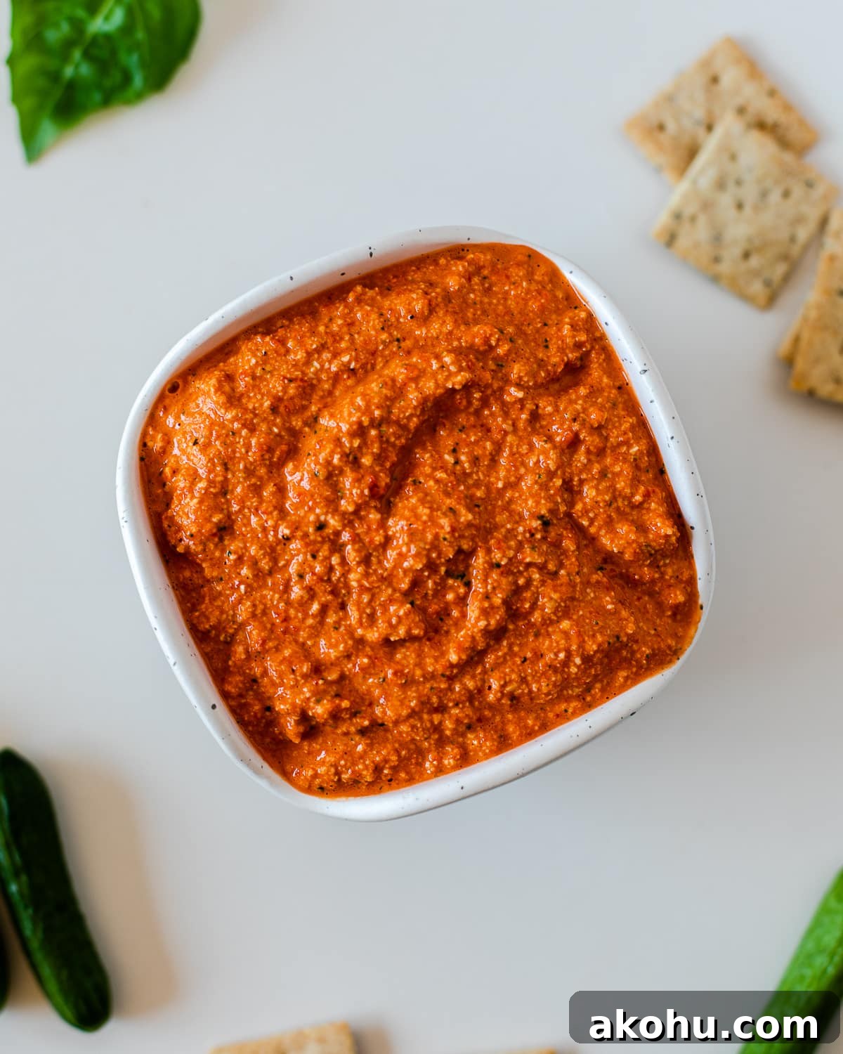 roasted red bell pepper pesto