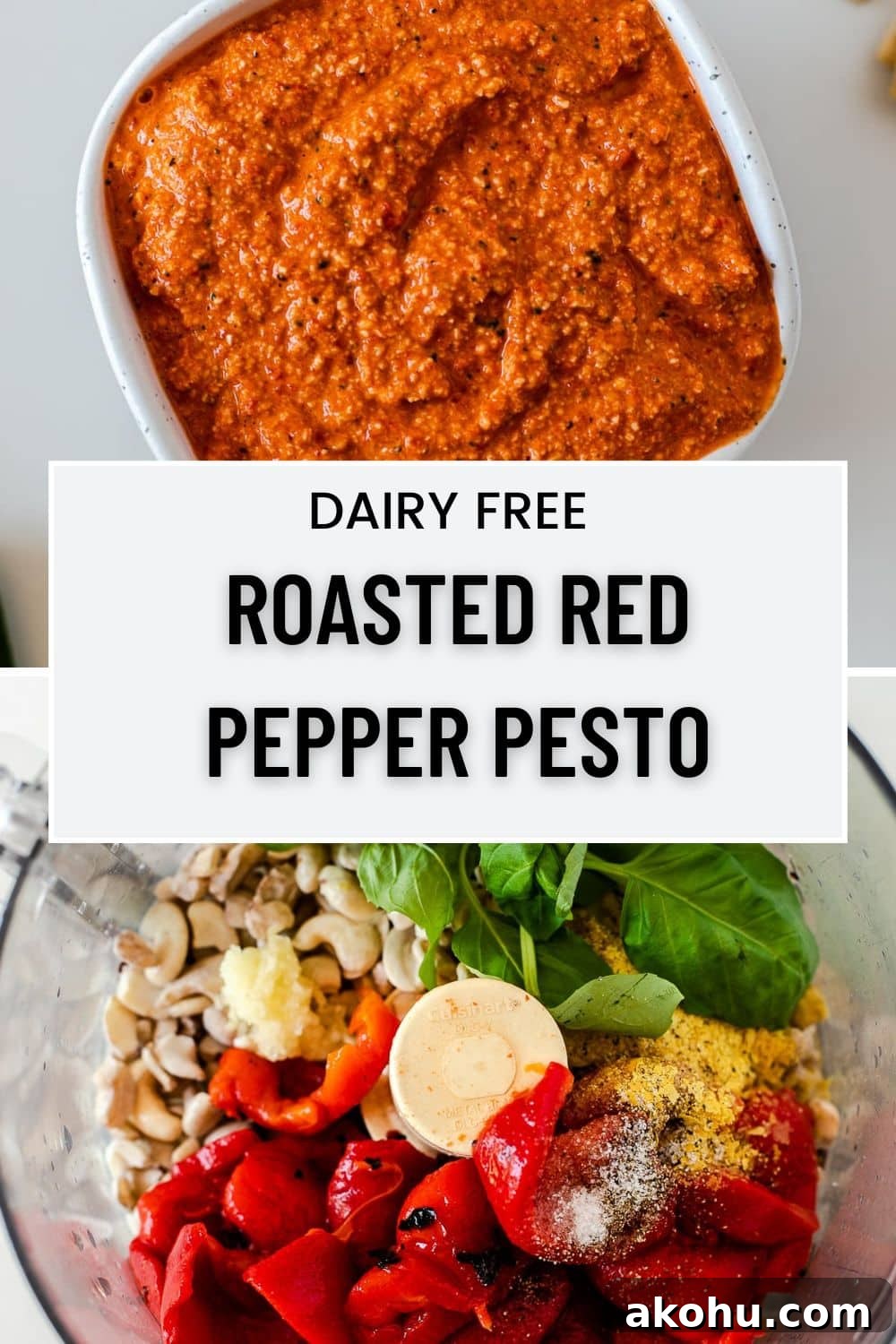 roasted red pepper pesto