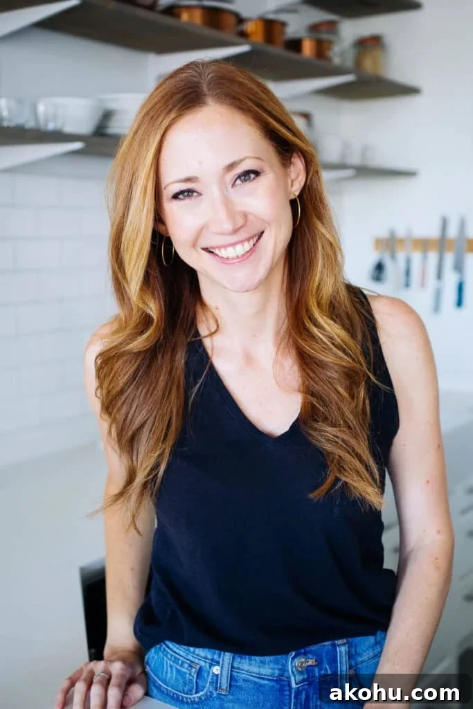 Banana Bread Granola Recipe: Crunchy, Cinnamon-Maple Cluster 3 Tessa in her white kitchen.
