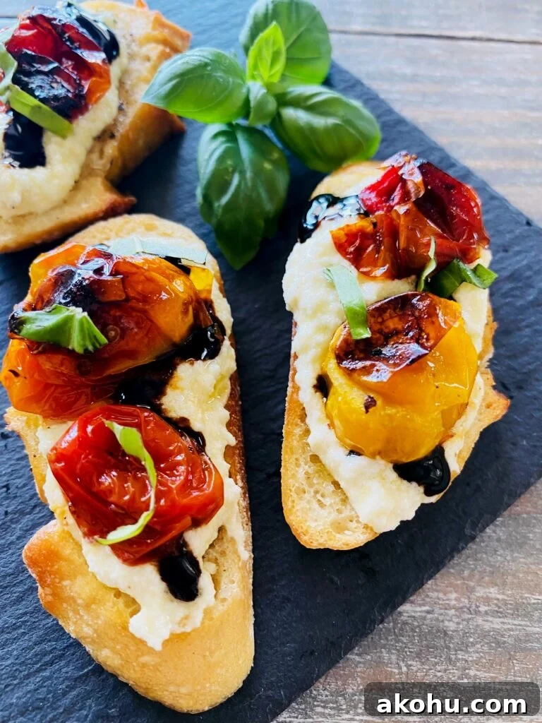 Spicy Pepper Jelly Goat Cheese Crostini Recipe 13 Whipped Feta and Tomato Crostini