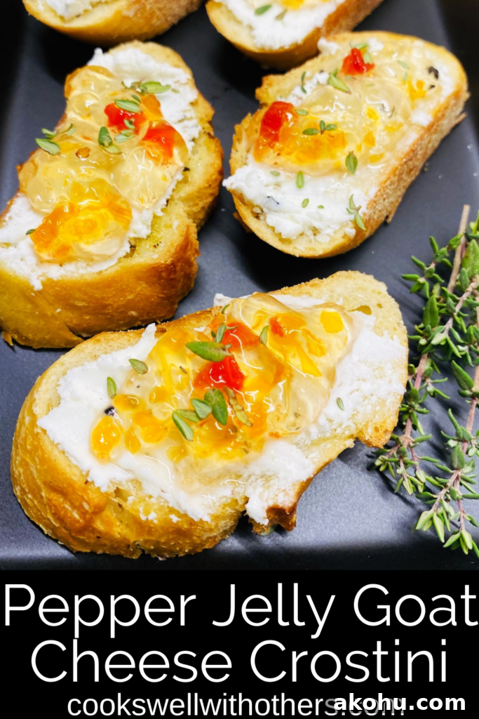 Spicy Pepper Jelly Goat Cheese Crostini Recipe 17 img 42131 16