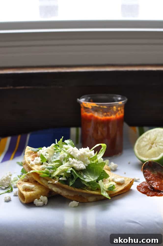 Crispy Potato Tacos with Guajillo Orange Salsa Recipe 4 Potato Tacos with Guajillo-Orange Salsa