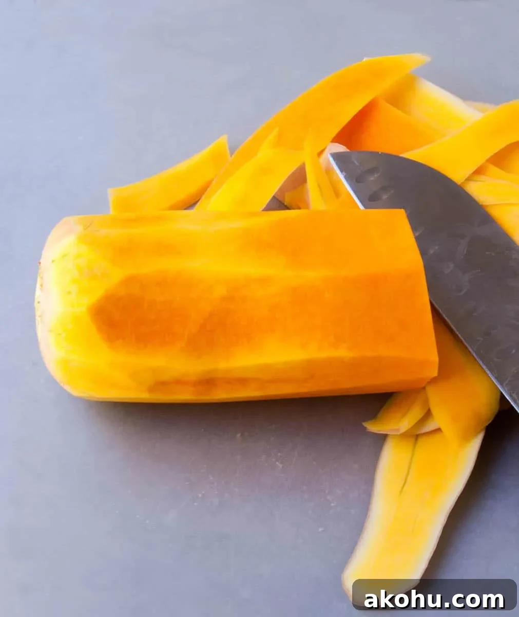 How to Cut Butternut Squash-5