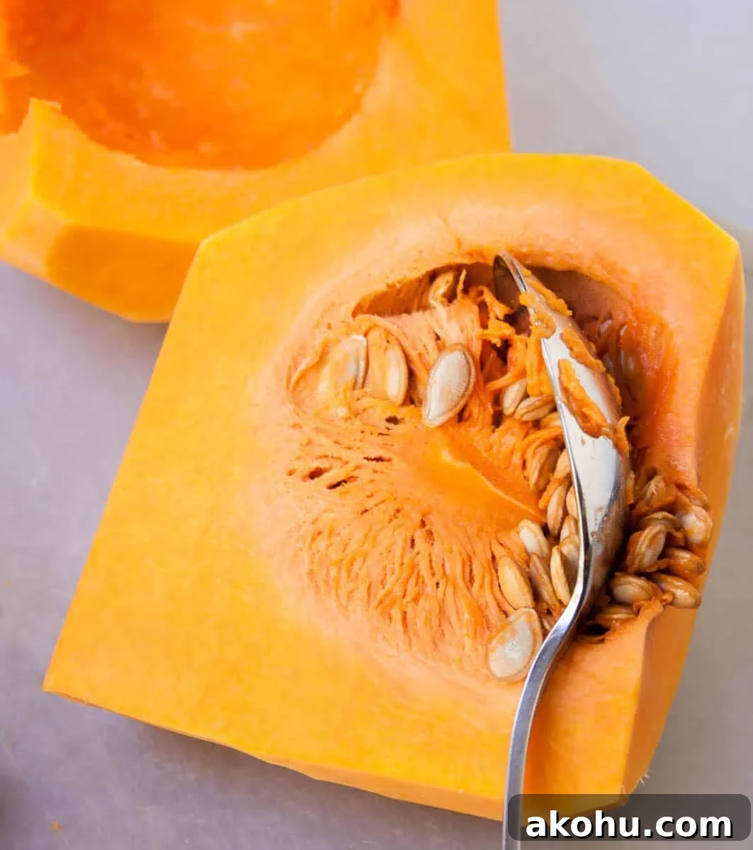 How to Cut Butternut Squash-9