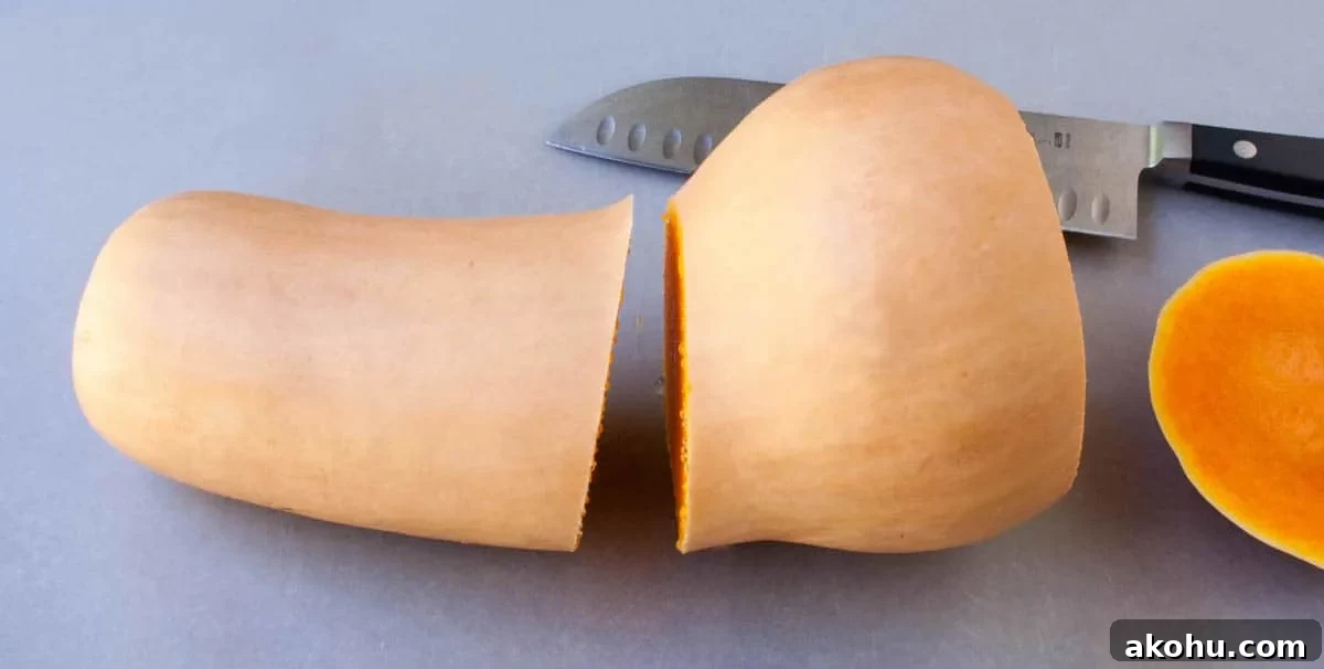 How to Cut Butternut Squash-3