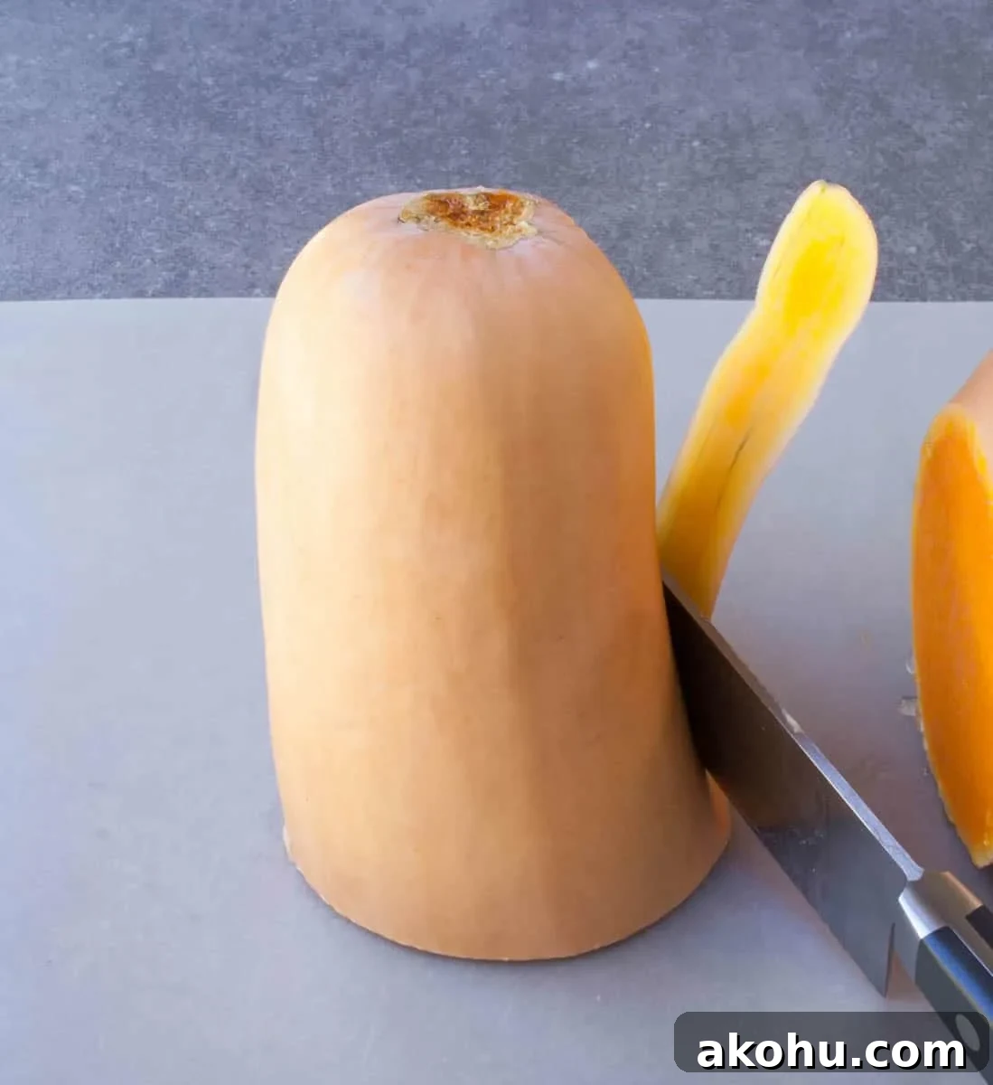 How to Cut Butternut Squash-4