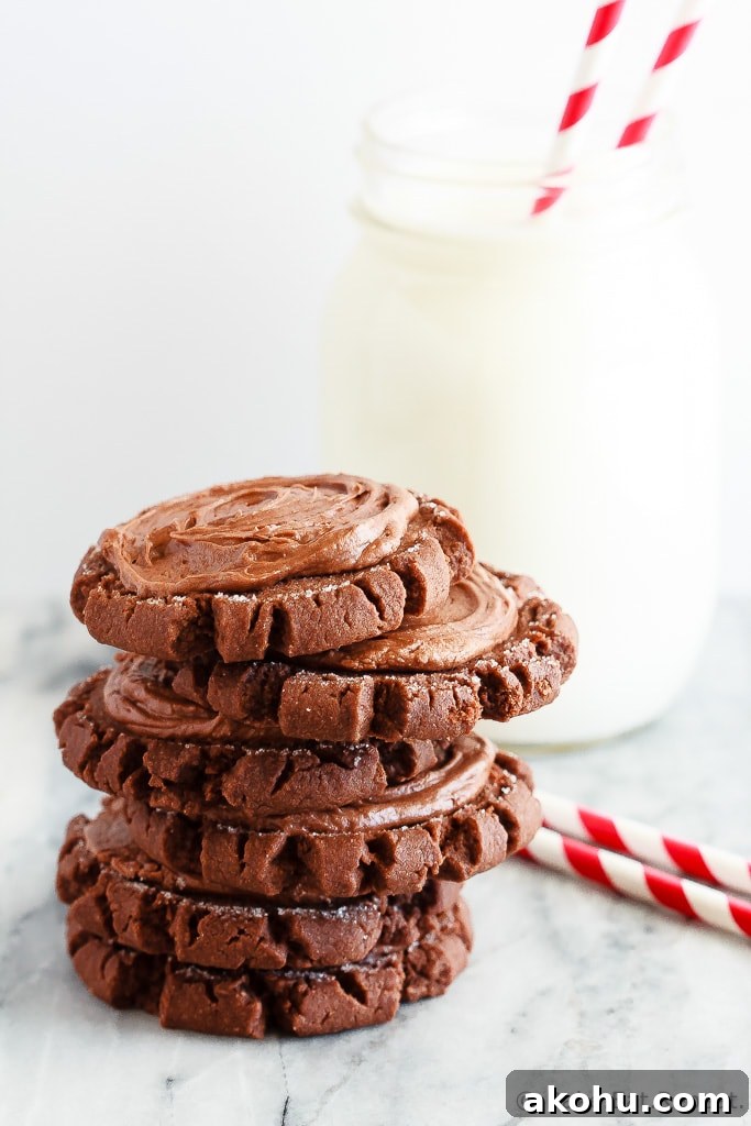 21 Christmas Cookies That Aren’t Cut-Outs: Festive Cookie Recipes 2 Chocolate Swig Sugar Cookies - Chocolate Swig sugar cookies - easy to make and absolutely amazing. These soft baked sugar cookies may just be the best sugar cookies I've ever tried!