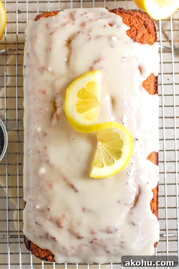 paleo lemon loaf