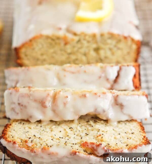 lemon poppy seed bread