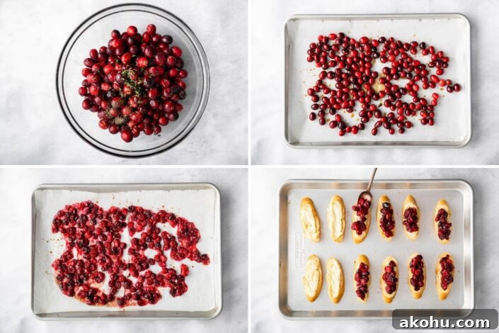 Cranberry, Brie & Pecan Crostini Recipe for Holiday Appetizers 5 img 45170 4