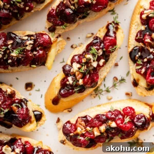Cranberry, Brie & Pecan Crostini Recipe for Holiday Appetizers 7 img 45170 6