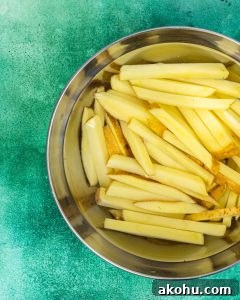 Soaking Potatoes