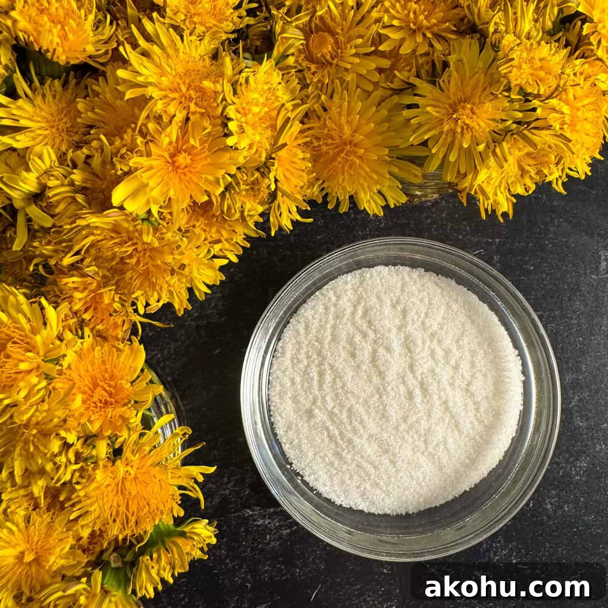 Make Dandelion Vinegar at Home: Simple Spring Infusion Recipe 3 dandelion vinegar ingredients