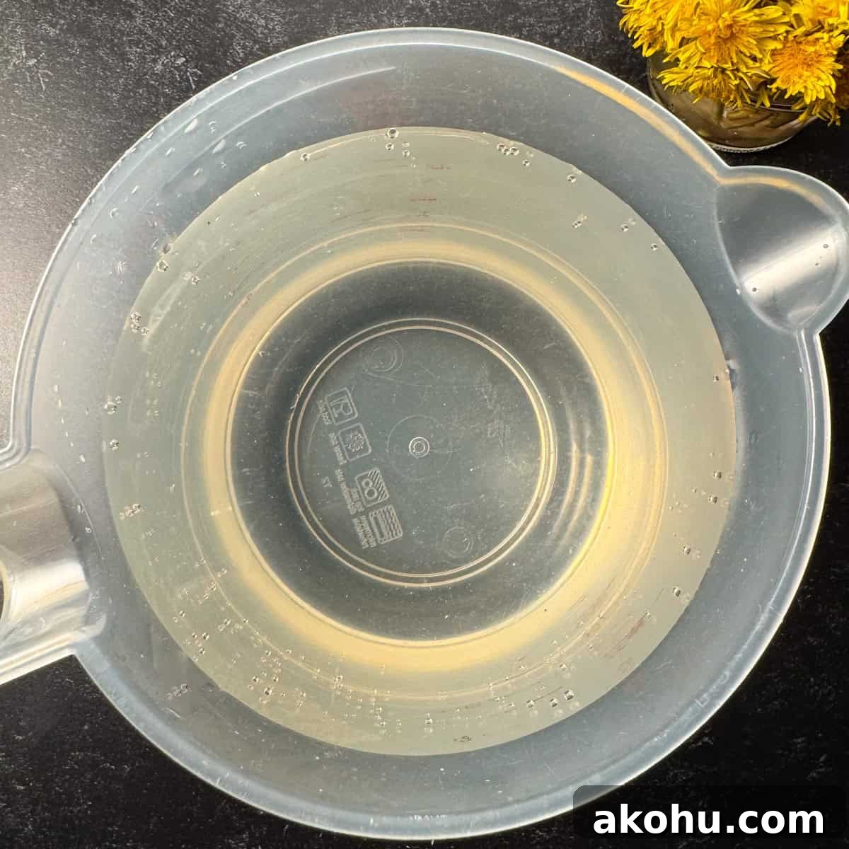Make Dandelion Vinegar at Home: Simple Spring Infusion Recipe 4 sugar water