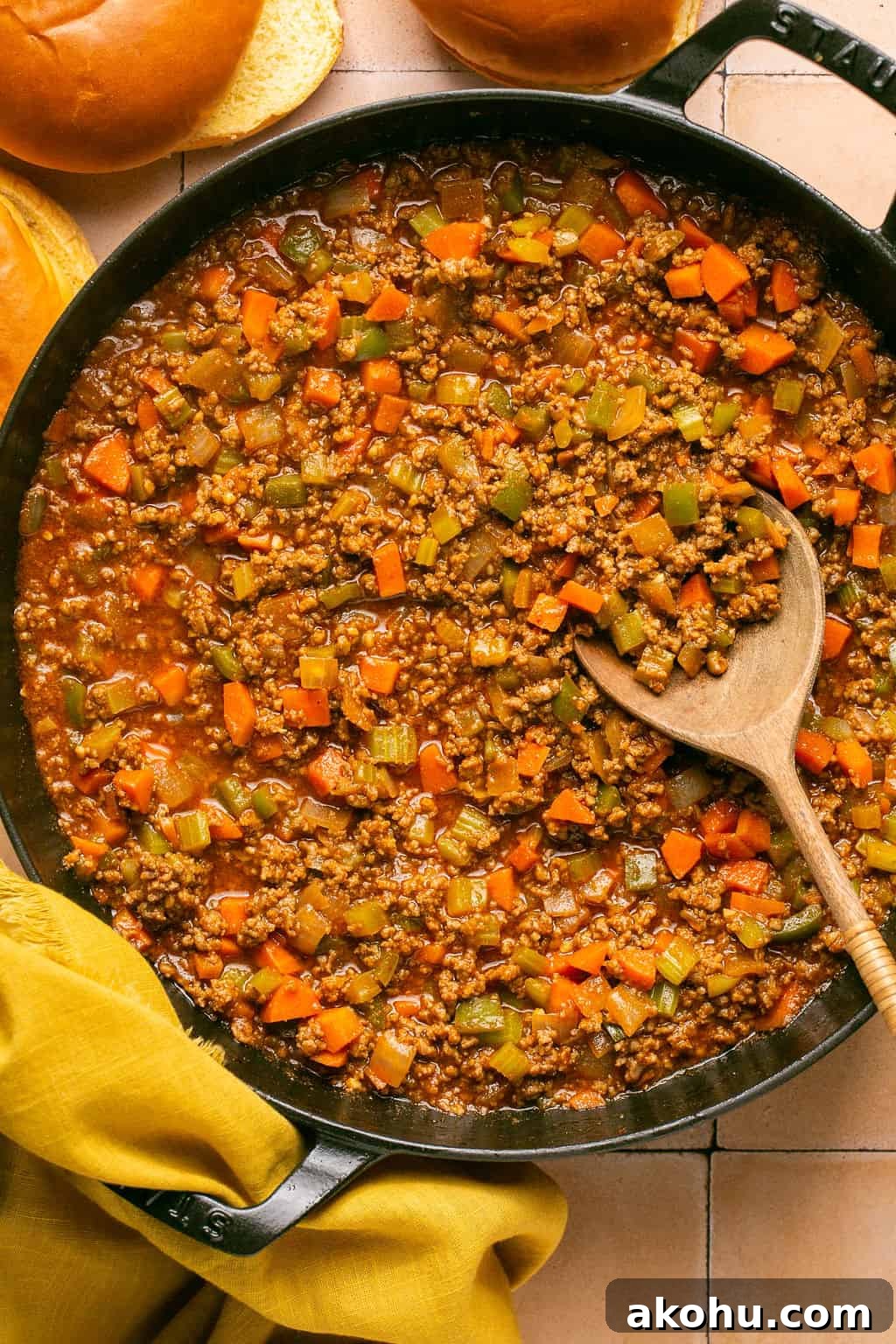 making sloppy joes in skillet