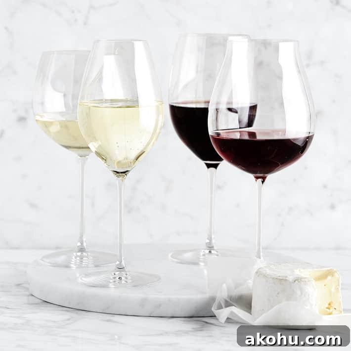 wine glasses