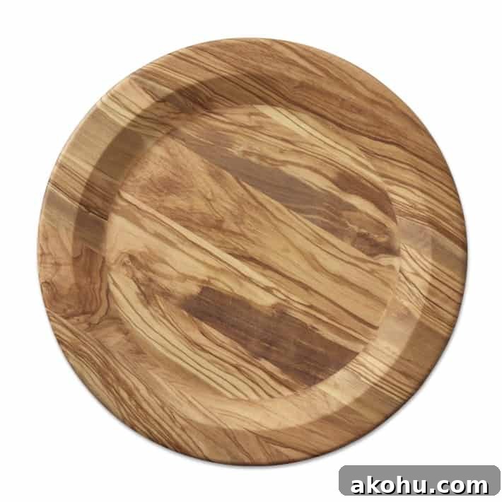 Olive Wood Charger from Williams Sonoma