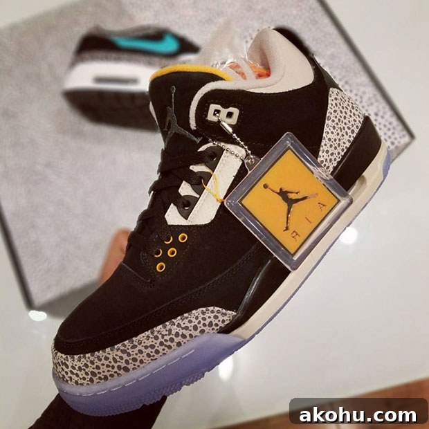 First Look: atmos x Air Jordan 3 Safari Release and Details 2 atmos x Air Jordan 3 "Safari"