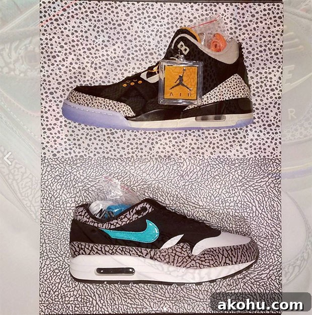First Look: atmos x Air Jordan 3 Safari Release and Details 4 atmos x Air Jordan 3 "Safari"
