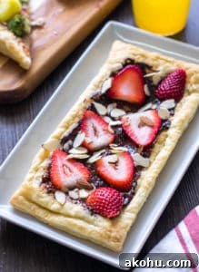 puff pastry pizza dessert