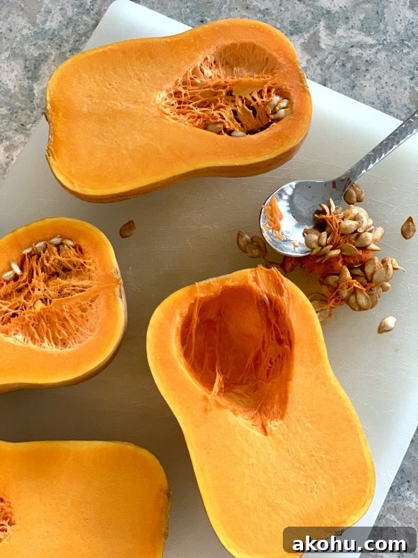Honeynut Squash Stuffed with Mushrooms, Chickpeas, Pistachios & Cranberries 4 Honeynut Squash Stuffed with Mushrooms, Chickpeas, Pistachios & Cranberries via LizsHealthyTable.com #vegan #vegetarian
