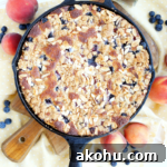 Peach and Blueberry Buckle Recipe: Moist Summer Fruit Cake 7 img 5889 8