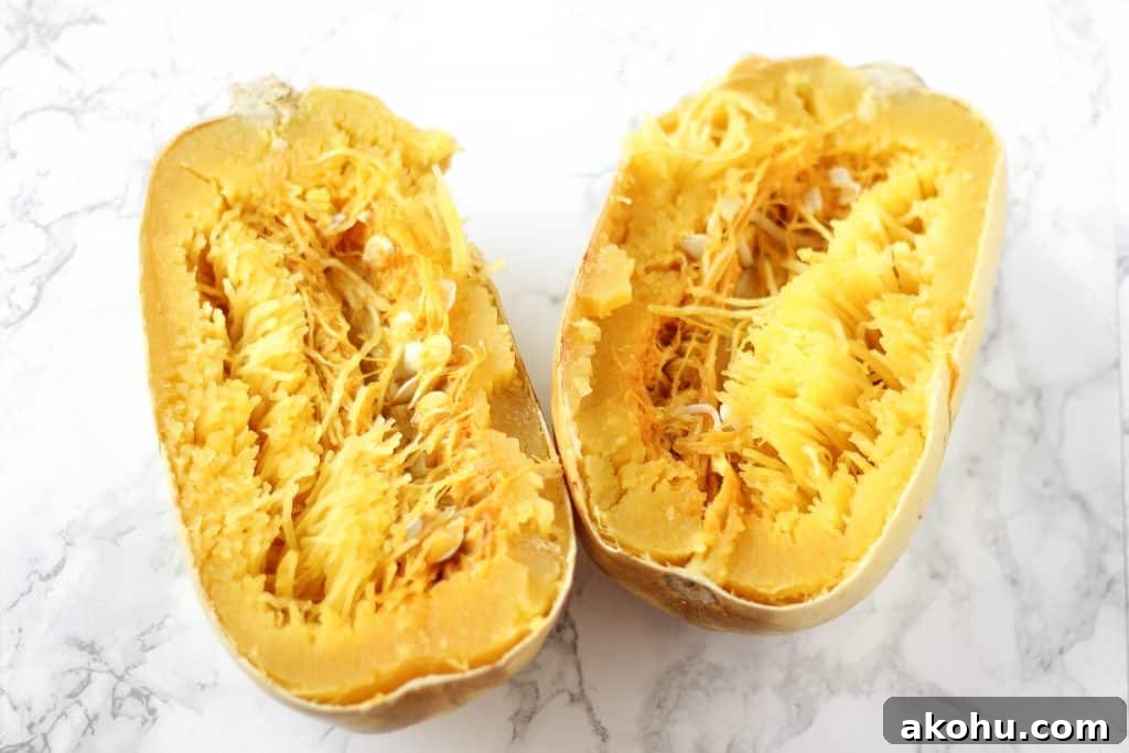 Spaghetti Squash Lasagna - healthy dinner or meal prep!