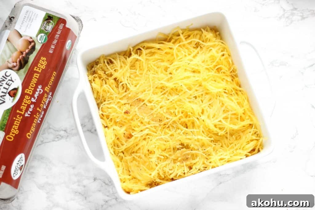 Spaghetti Squash Lasagna - healthy dinner or meal prep!