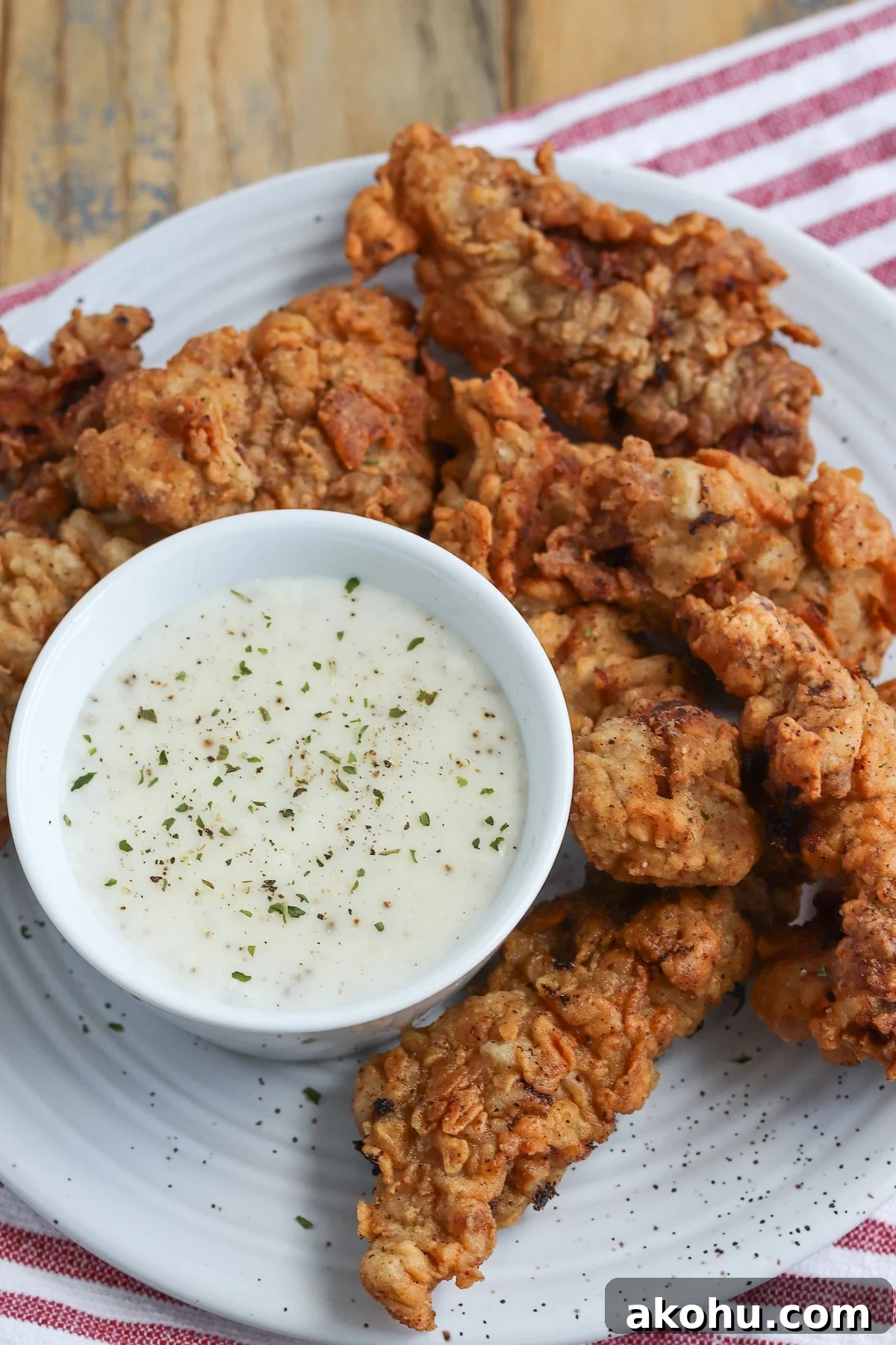 crispy chicken fried venison cutlets