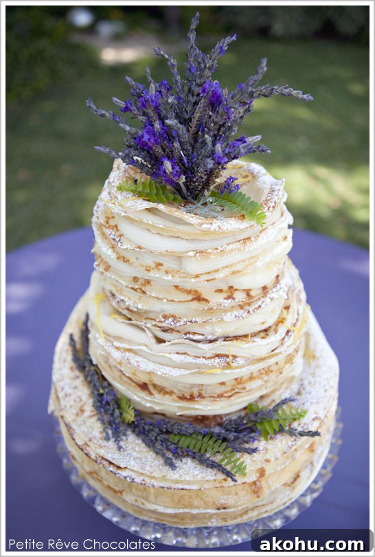 300 Layer Crepe Cake by Petite Rêve Chocolates