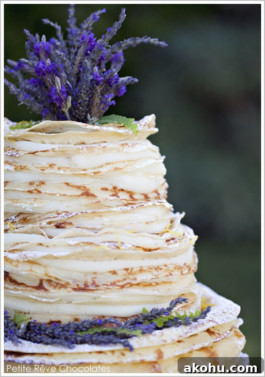 300 Layer Crepe Cake by Petite Rêve Chocolates