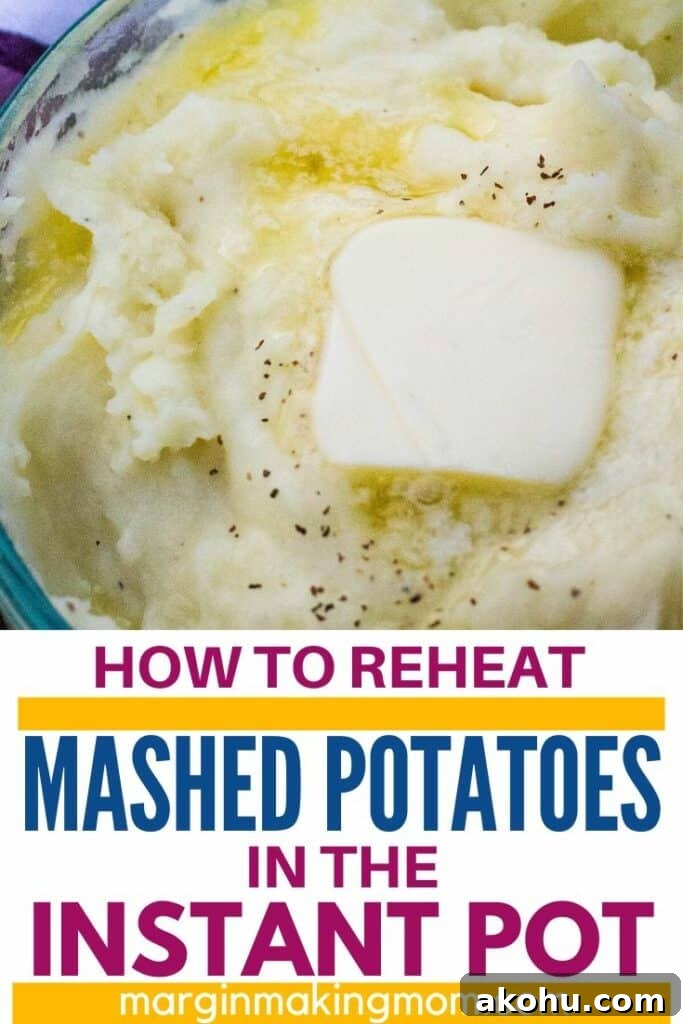 Reheat Mashed Potatoes in an Instant Pot: Quick, Moist Results 2 Pyrex dish of mashed potatoes with a pat of butter melting on top