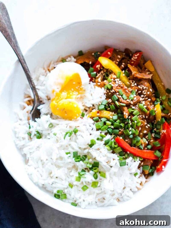 Slow Cooker Korean Pork Bulgogi with Gochujang.