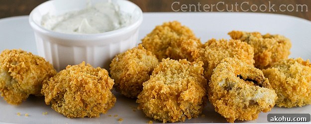 Breaded mushrooms