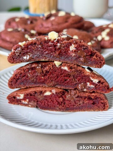 red velvet cookies