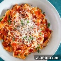 short rib bolognese ragu