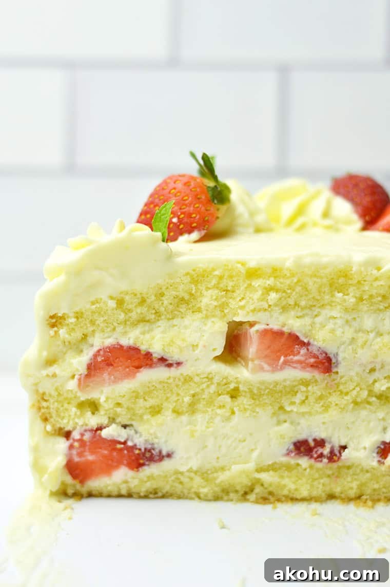 strawberry shortcake section