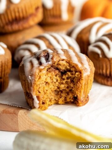 Pumpkin banana muffins