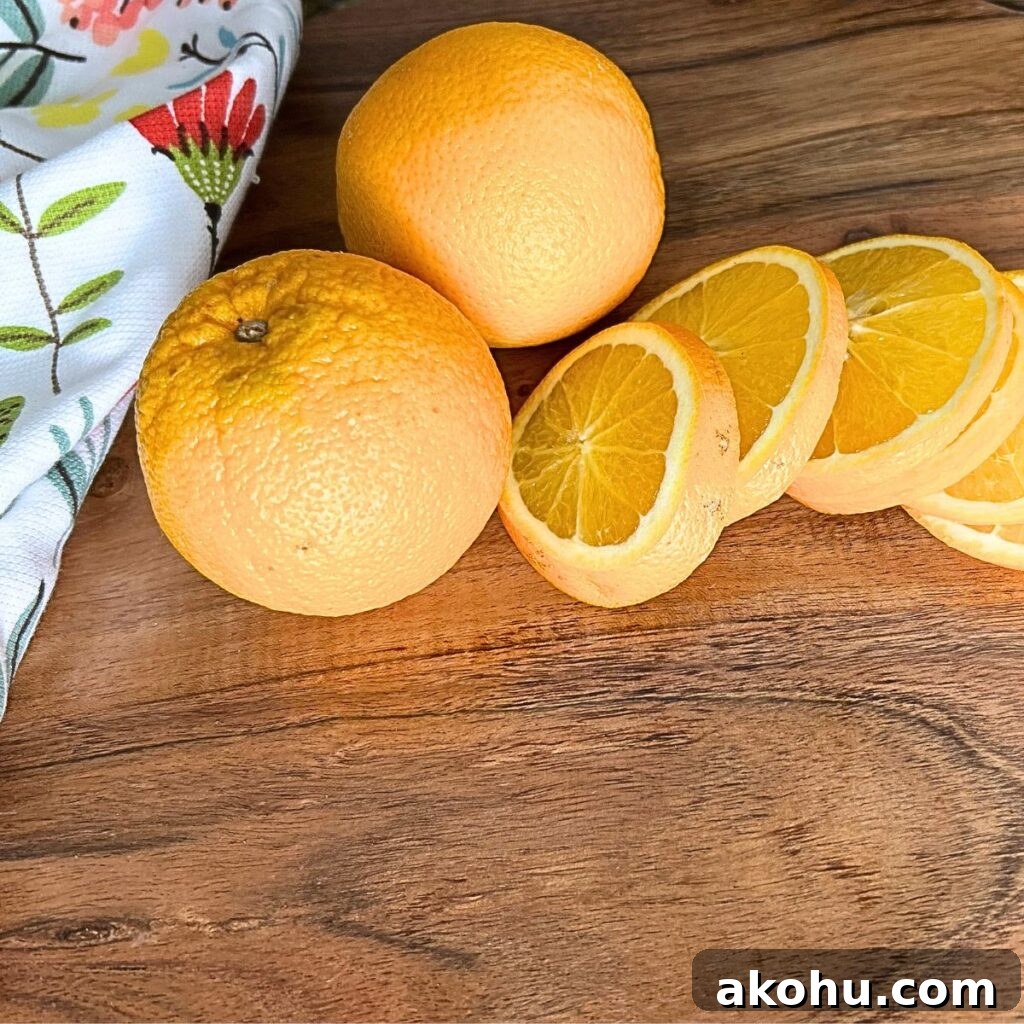 dried orange slices