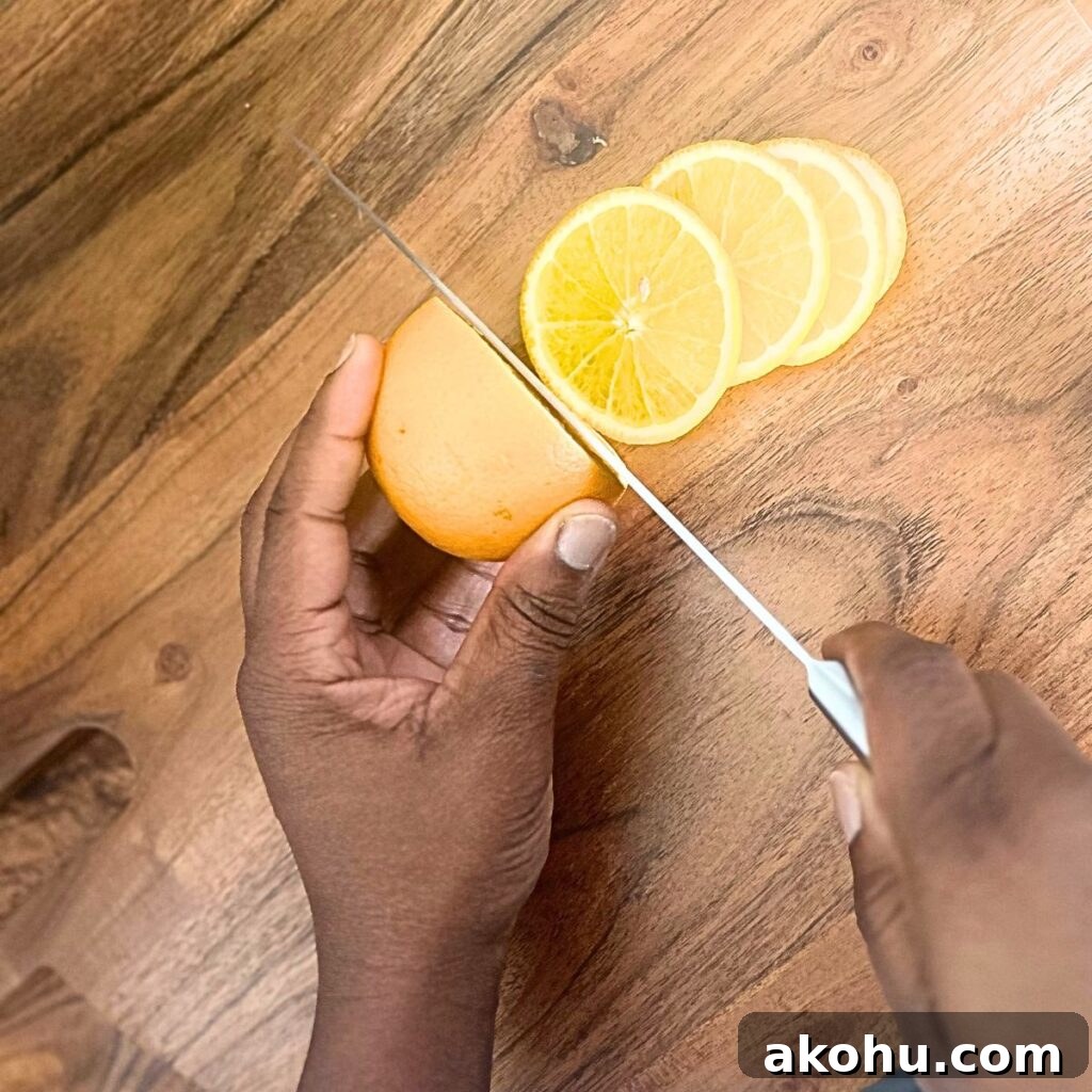dried orange slices