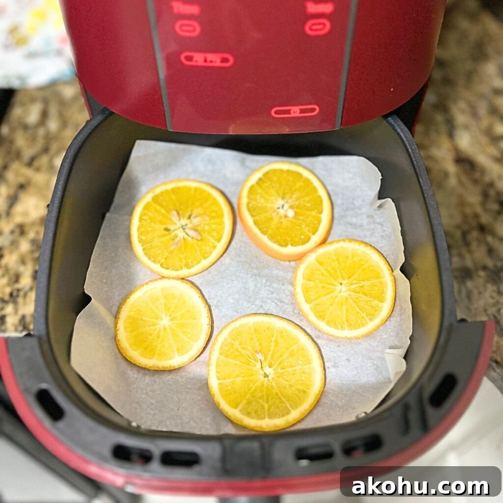 dried orange slices