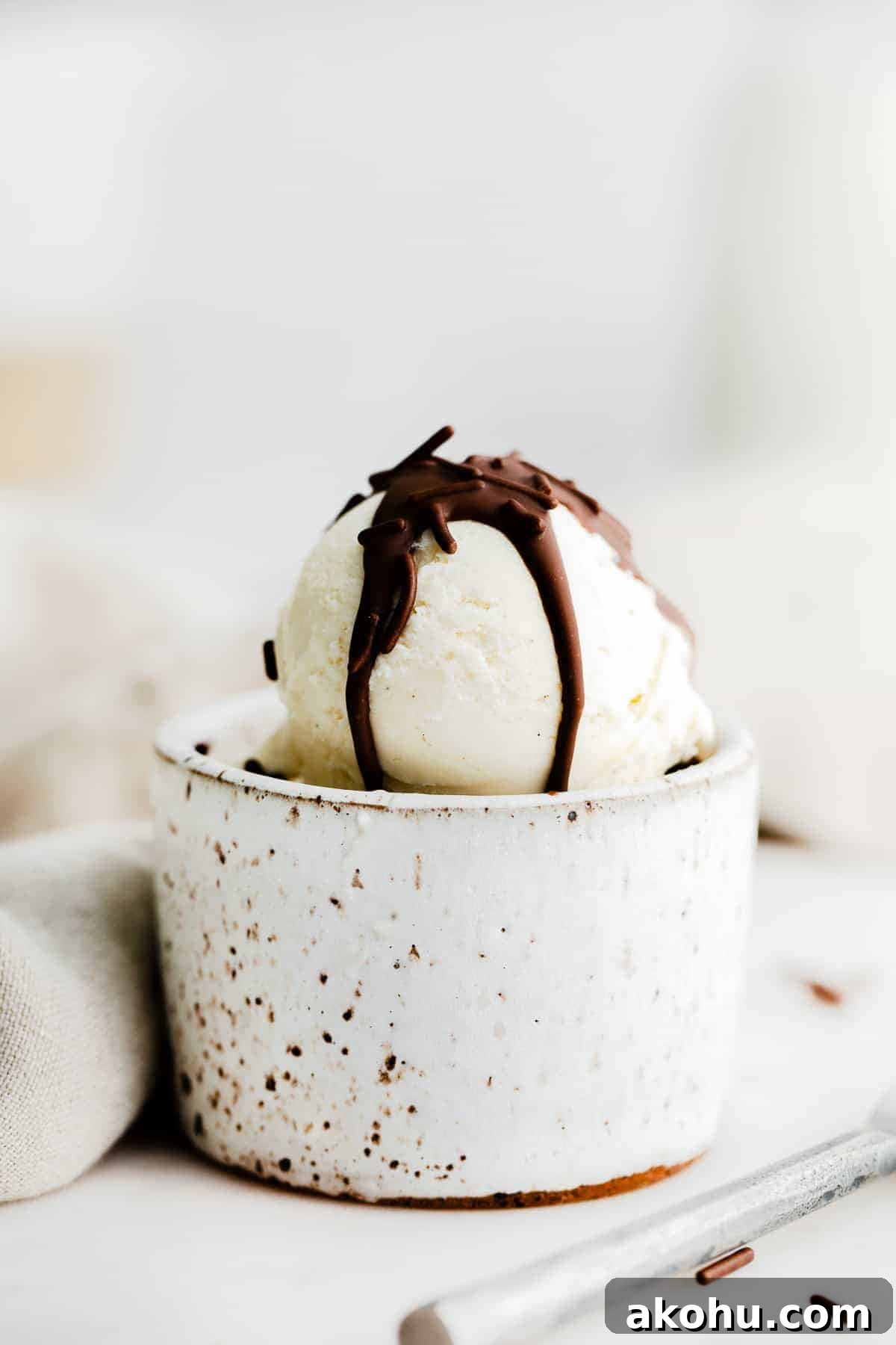 No Churn Vanilla Bean Ice Cream