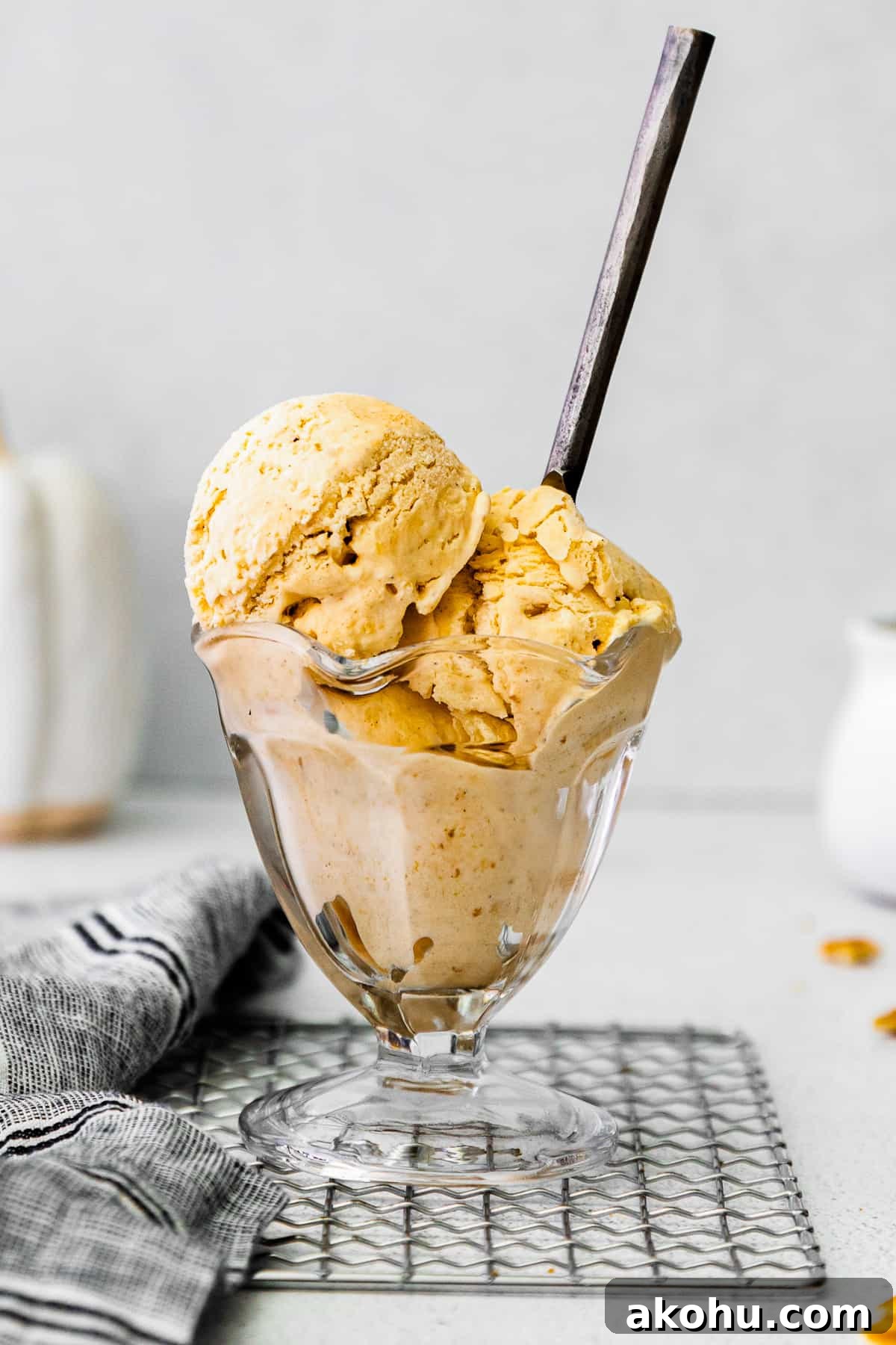No Churn Pumpkin Ice Cream