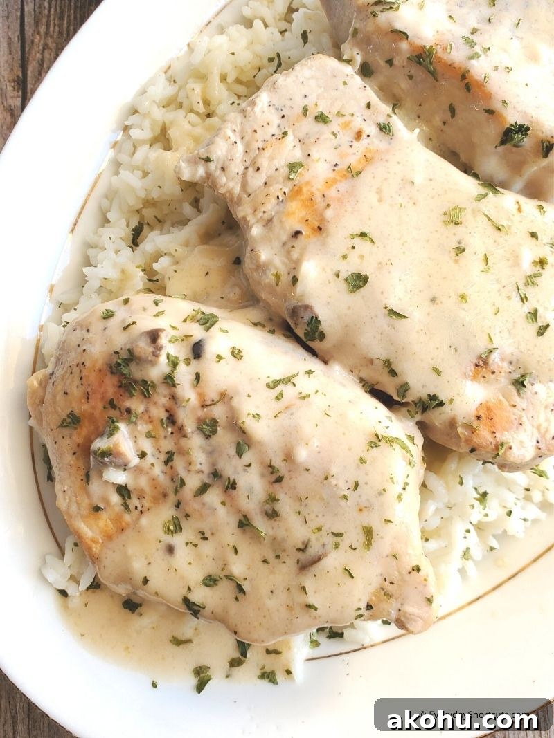 how to make ranch pork chops
