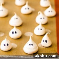 How to Make Adorable Meringue Ghosts for Halloween Treats 4 featured ghost meringues