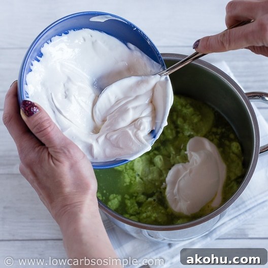 Adding Sour Cream | Low-Carb, So Simple