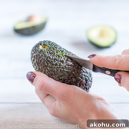 Halving Avocados | Low-Carb, So Simple