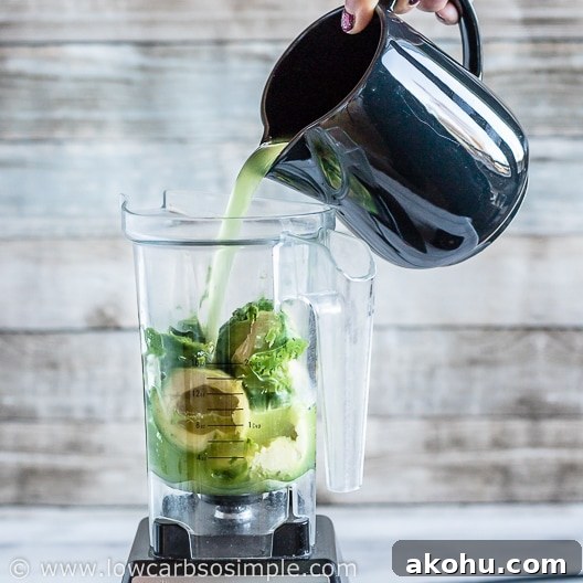 Adding Chicken Stock | Low-Carb, So Simple