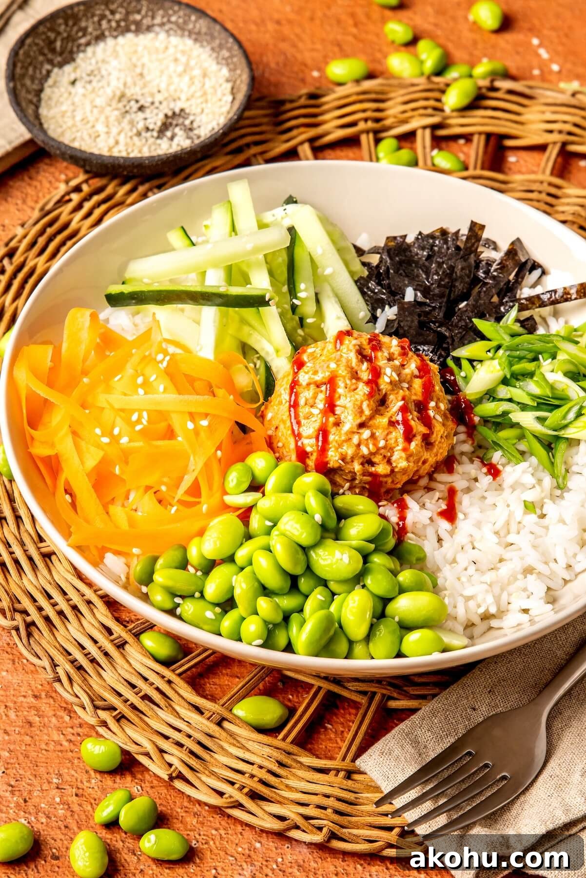 Spicy Tuna Bowls - Olivia Adriance